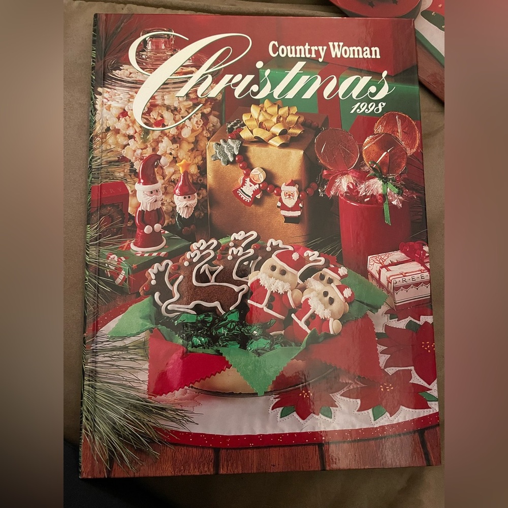 Country Woman Christmas 1998 Hardcover Book
